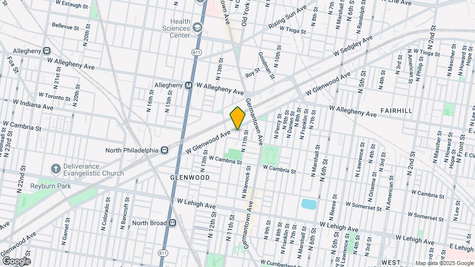3010 N Marvine St Map and Location Details