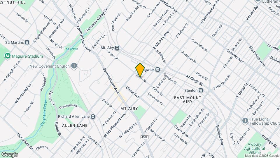 7128 Boyer St Map and Location Details