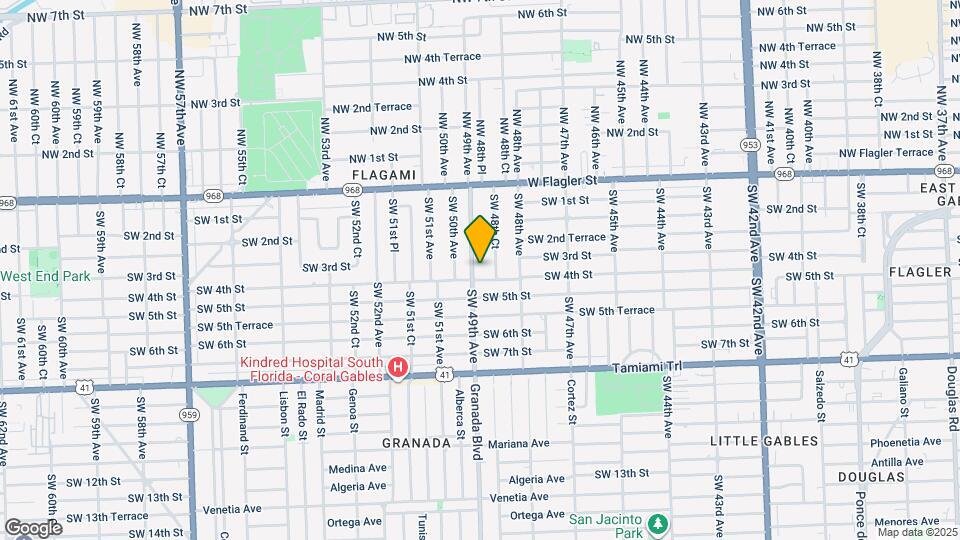 345 SW 49th Ave Map and Location Details