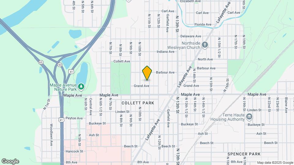 2206 N 11th St Map and Location Details