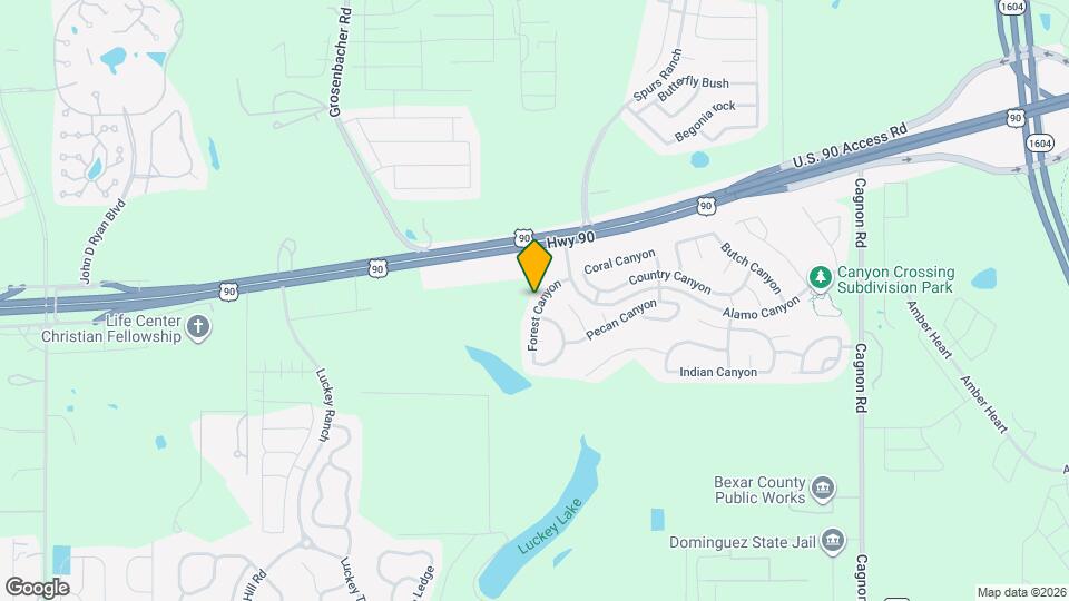 5651 Forest Canyon Map and Location Details