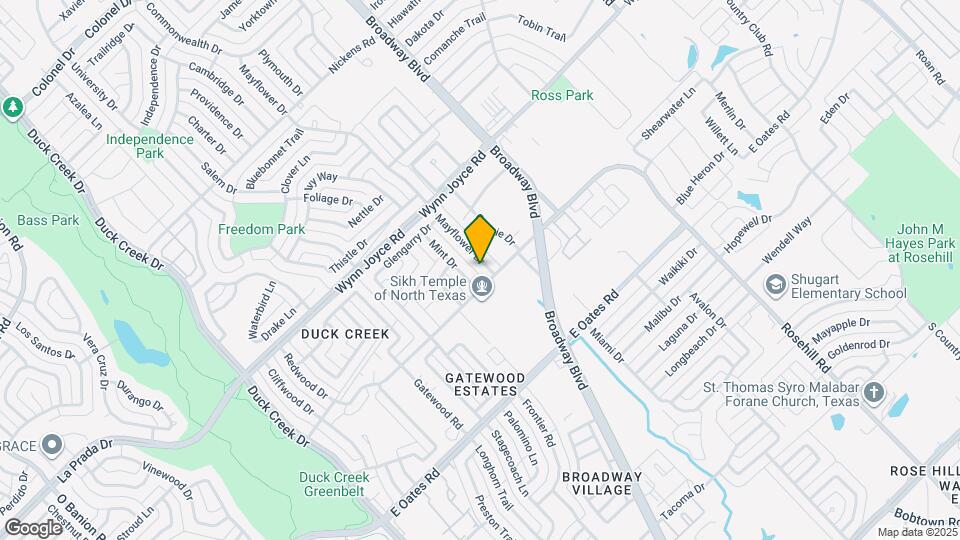 4421 Mayflower Dr Map and Location Details