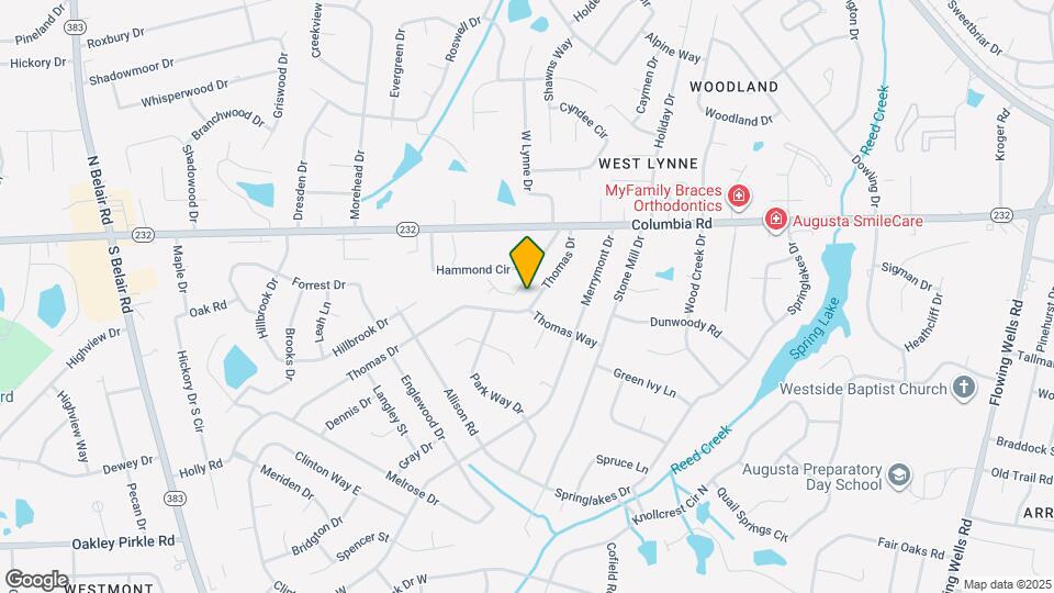 116 Thomas Dr Map and Location Details