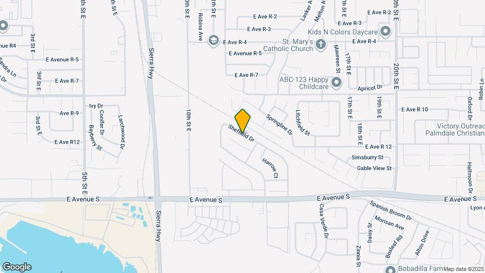 37445 Sheffield Dr Map and Location Details