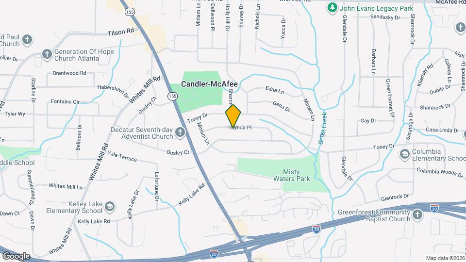 2859 Lynda Pl Map and Location Details