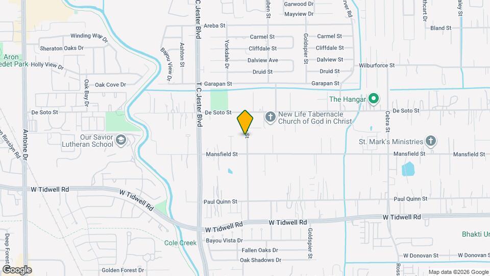 6011 Balbo St Map and Location Details