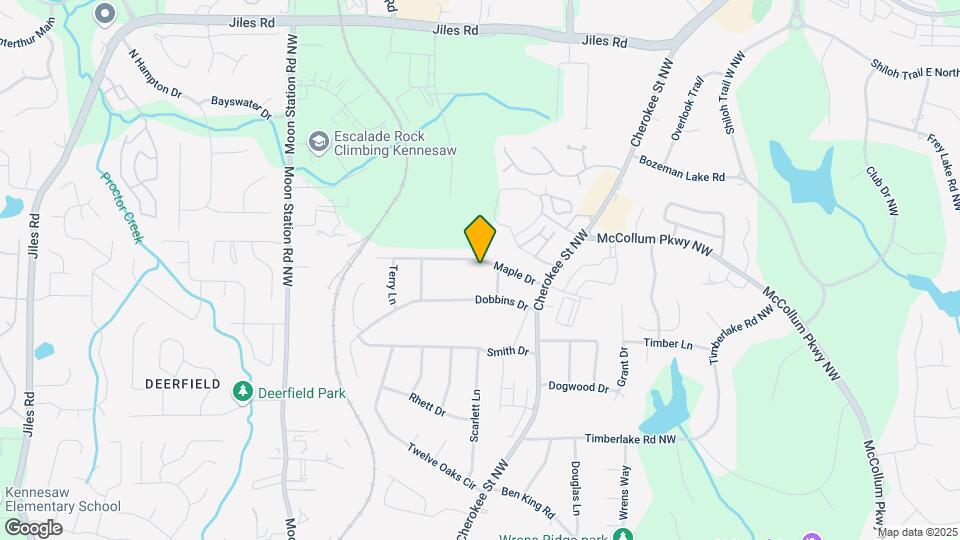 1955 Maple Dr NW Map and Location Details