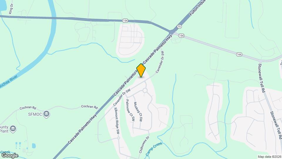 7250 Cavender Dr SW Map and Location Details