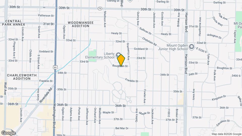 817 Boughton St Map and Location Details