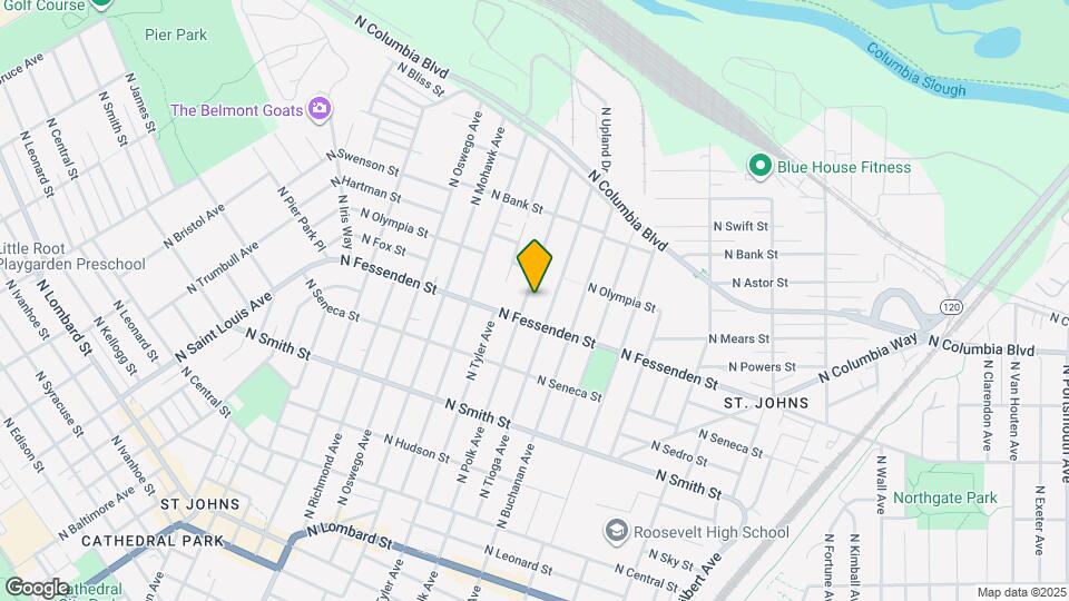 9534 N Polk Ave Map and Location Details