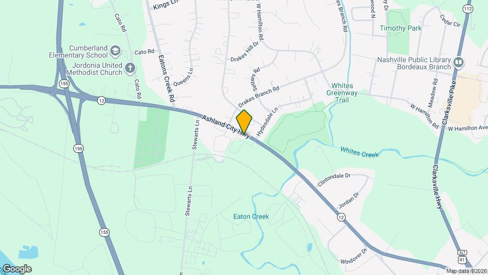 4305 Ashland City Hwy Map and Location Details