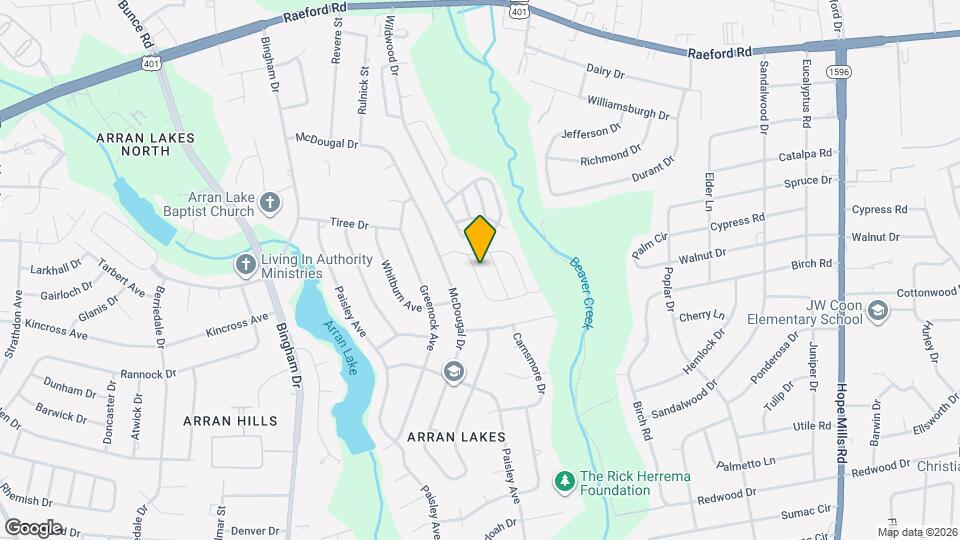 5715 Aftonshire Dr Map and Location Details