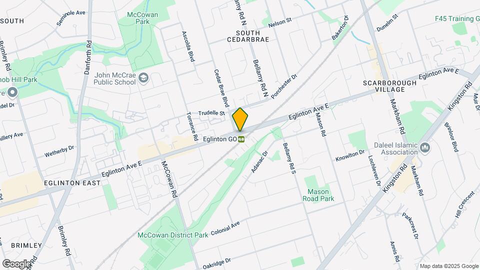 3001-3008 EGLINTON Ave Map and Location Details