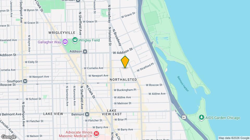 667 W Cornelia Ave, Unit 9 Map and Location Details