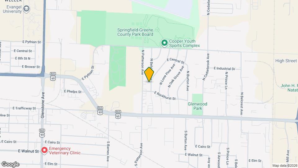 623 N Belview Ave Map and Location Details