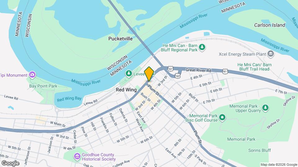 205 Plum St, Unit 4 Map and Location Details