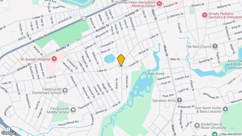 207 Pine St Map and Location Details