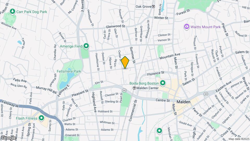 58 Maple St Map and Location Details