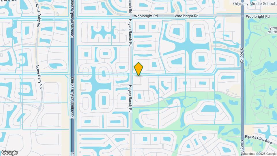 Boynton Tropical Mapa y Detalles de la Ubicación