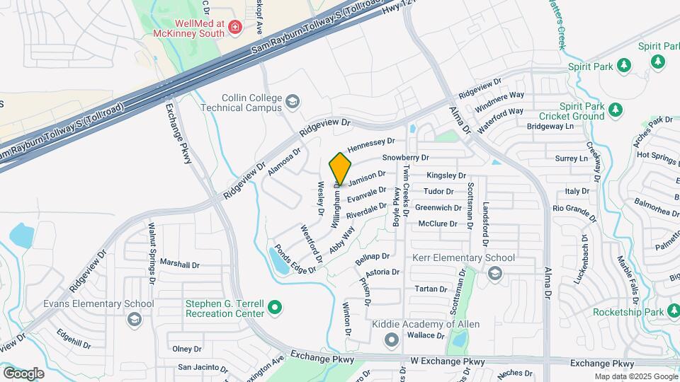 1533 Jamison Dr Map and Location Details