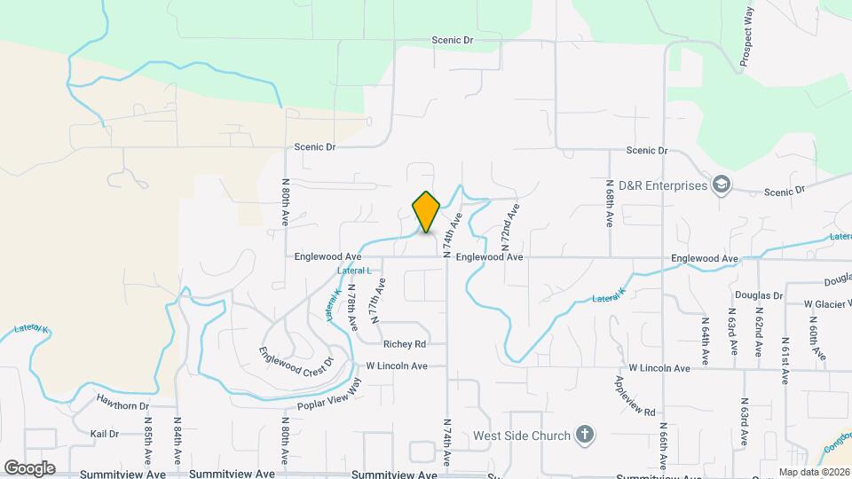 7409 Englewood Ave Map and Location Details