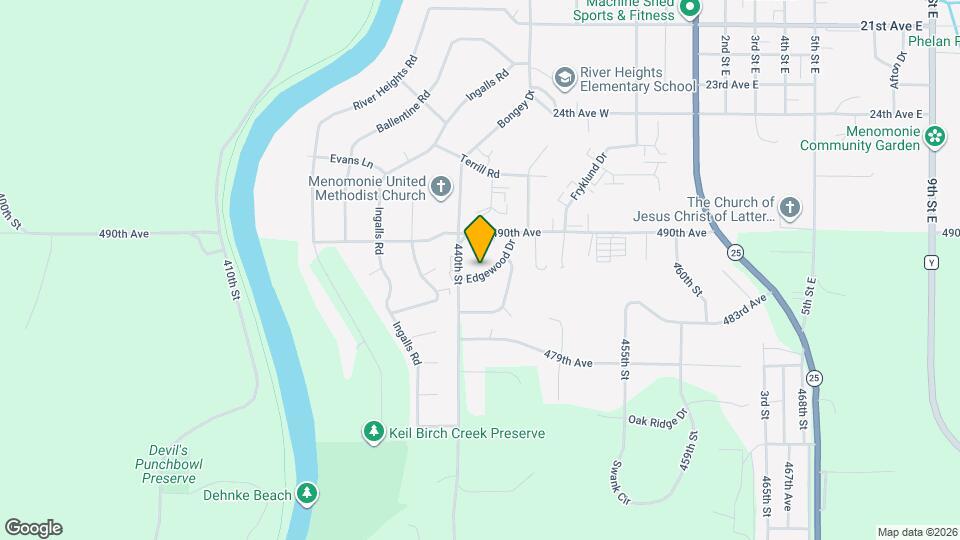 2911 Edgewood Dr Map and Location Details