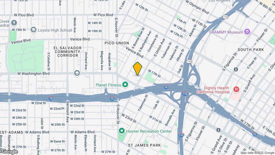 1114 W 18th St Map and Location Details