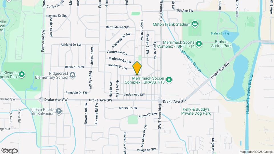 3501 Dubose St SW Map and Location Details