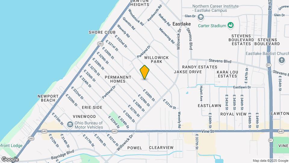 978 E 331st St Map and Location Details