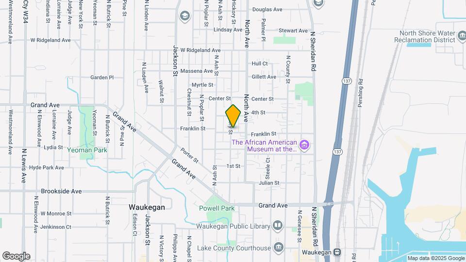 601-603 Hickory St Map and Location Details