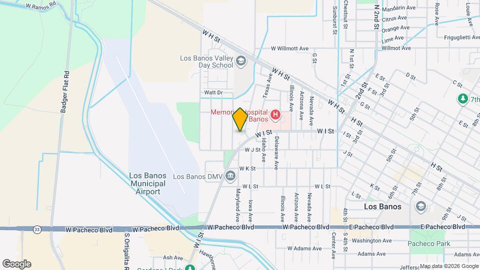 839 Iowa Ave Map and Location Details
