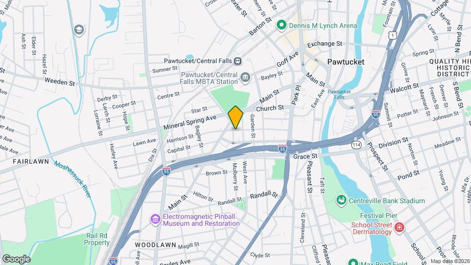 106 Harrison St Map and Location Details