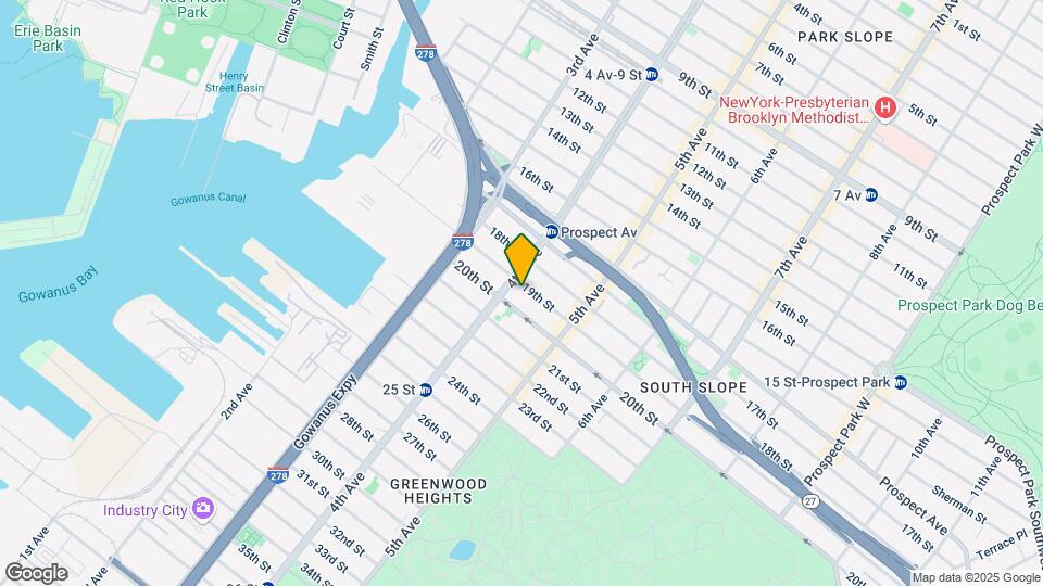 180 19th St Map and Location Details