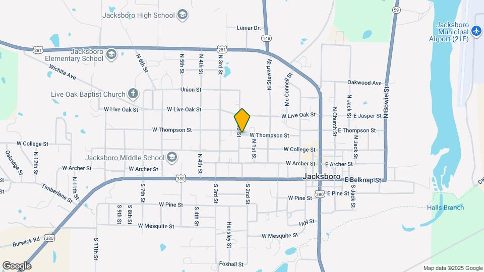 320 N 2nd St Map and Location Details