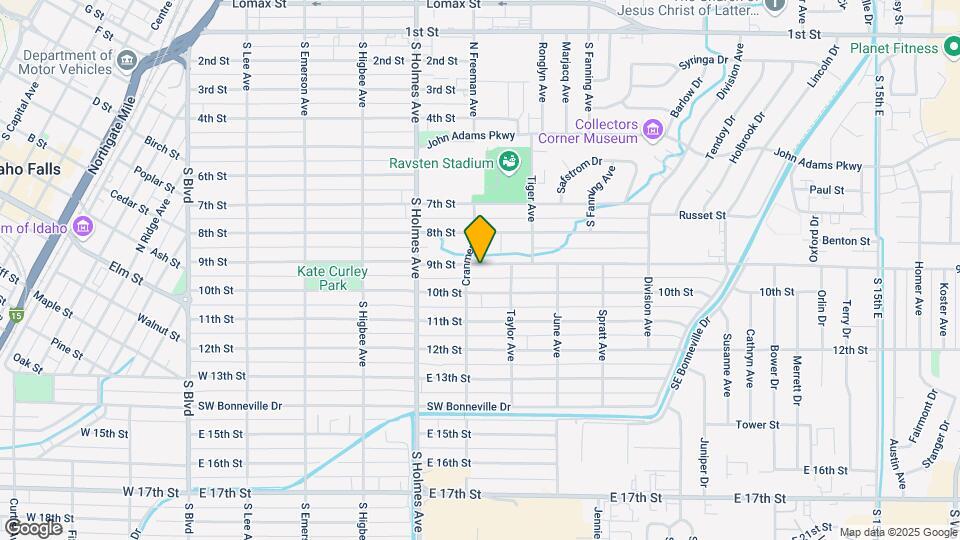 614 9th St Map and Location Details