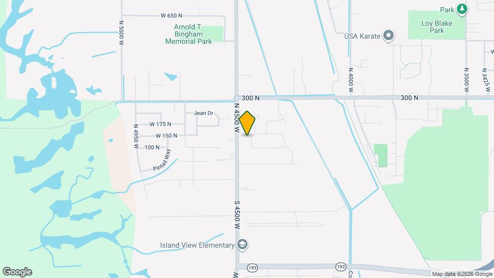 127 N 4450 W Map and Location Details