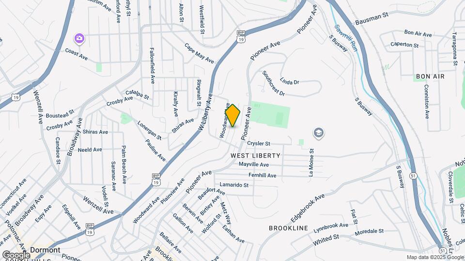 1916 Plainview Ave Mapa y Detalles de la Ubicación