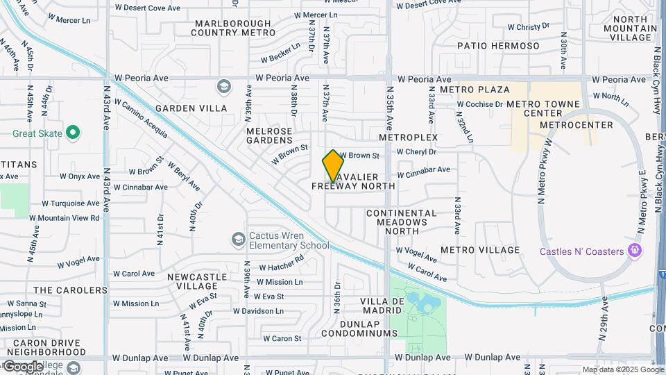 3636 W Ironwood Dr Map and Location Details