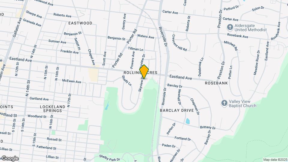 541 Skyview Dr Map and Location Details