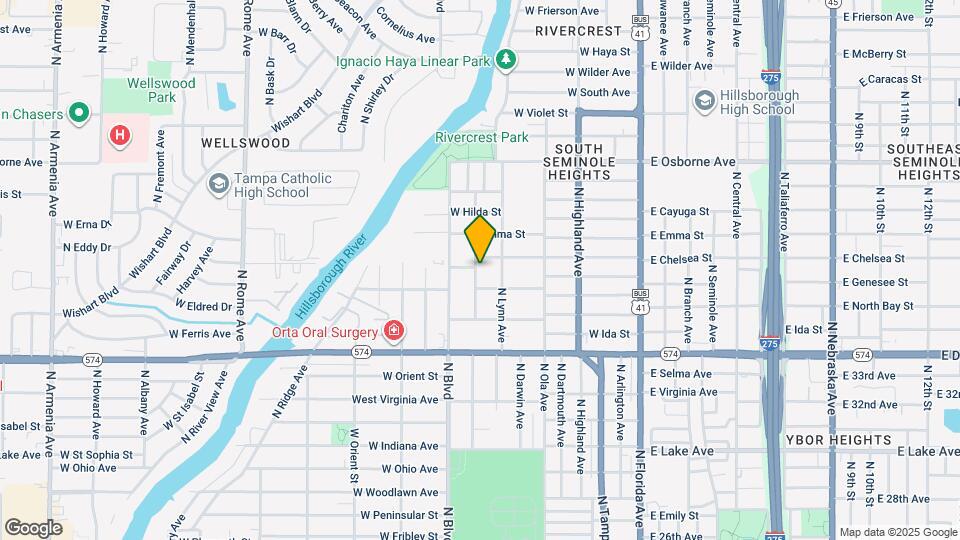 4305 N Clearfield Ave Map and Location Details