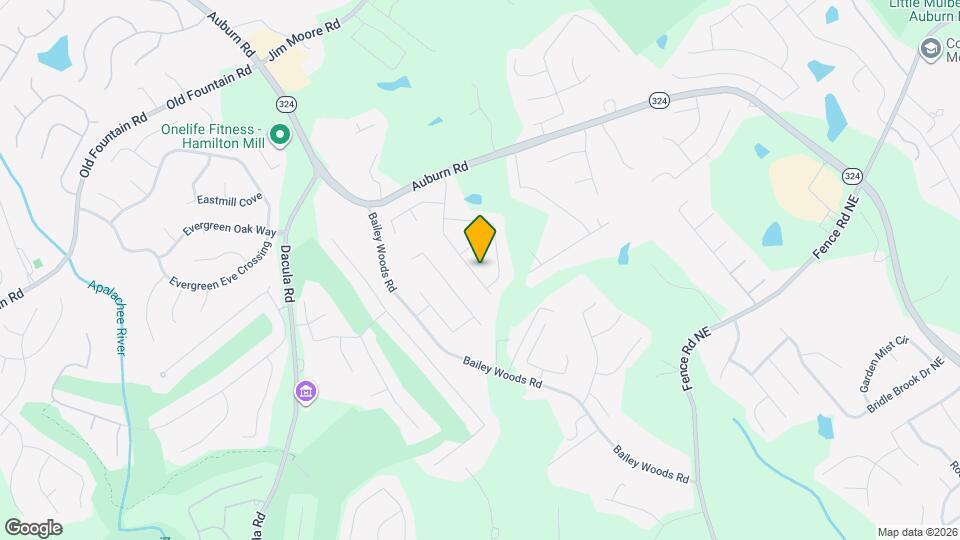 821 Charles Hall Dr Mapa y Detalles de la Ubicación