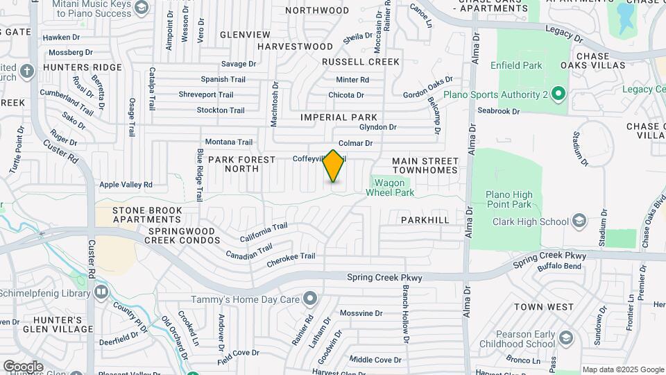 6505 Crockett Ct Map and Location Details