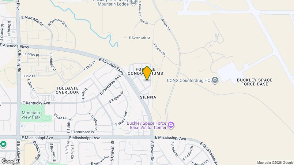 923 S Zeno Way Map and Location Details