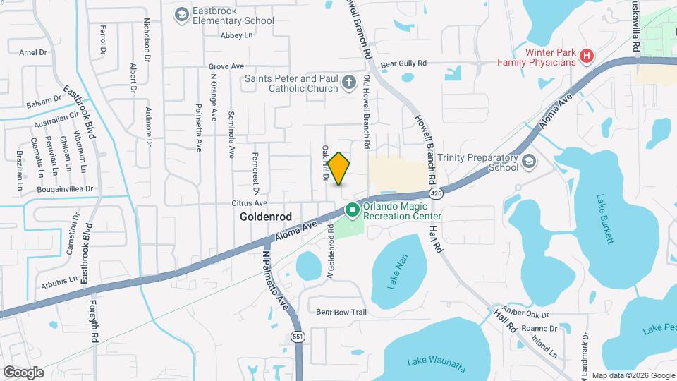 7490 Aloma Pines Ct Map and Location Details