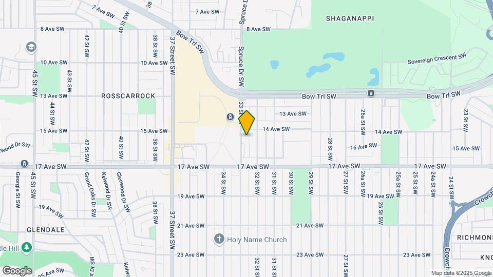 1710 33rd St SW Map and Location Details