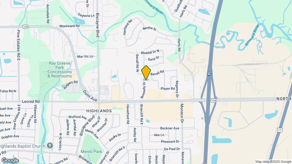 10903 Bonnelly Dr Map and Location Details
