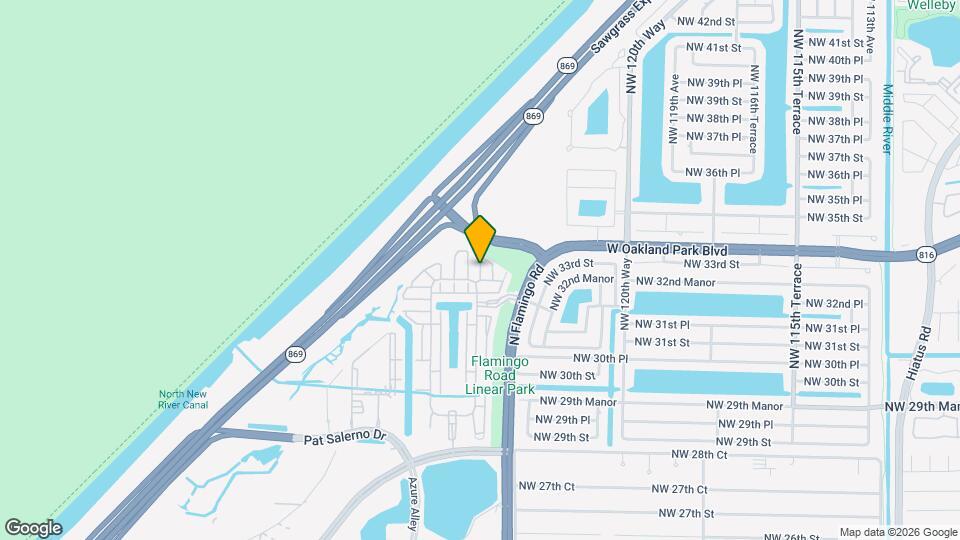 3341 NW 125th Ave Map and Location Details
