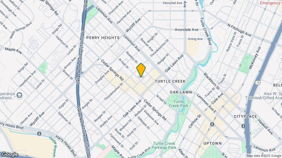 3317 Reagan St Map and Location Details