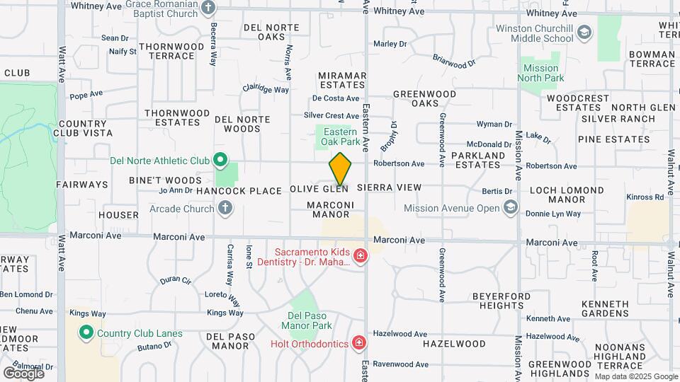 3008 Olive Glen Ct Map and Location Details