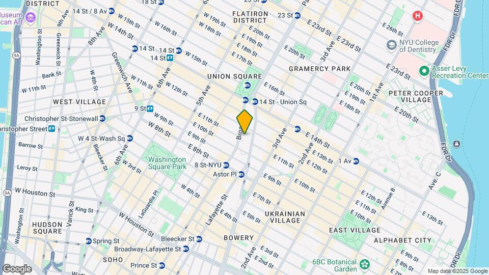 808 Broadway Map and Location Details